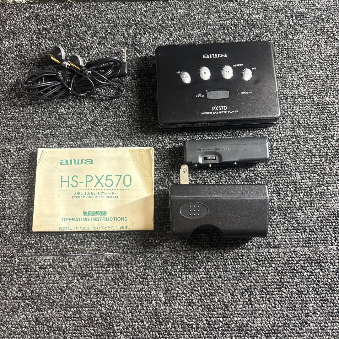 【P0698】 aiwa ステレオカセットプレーヤー