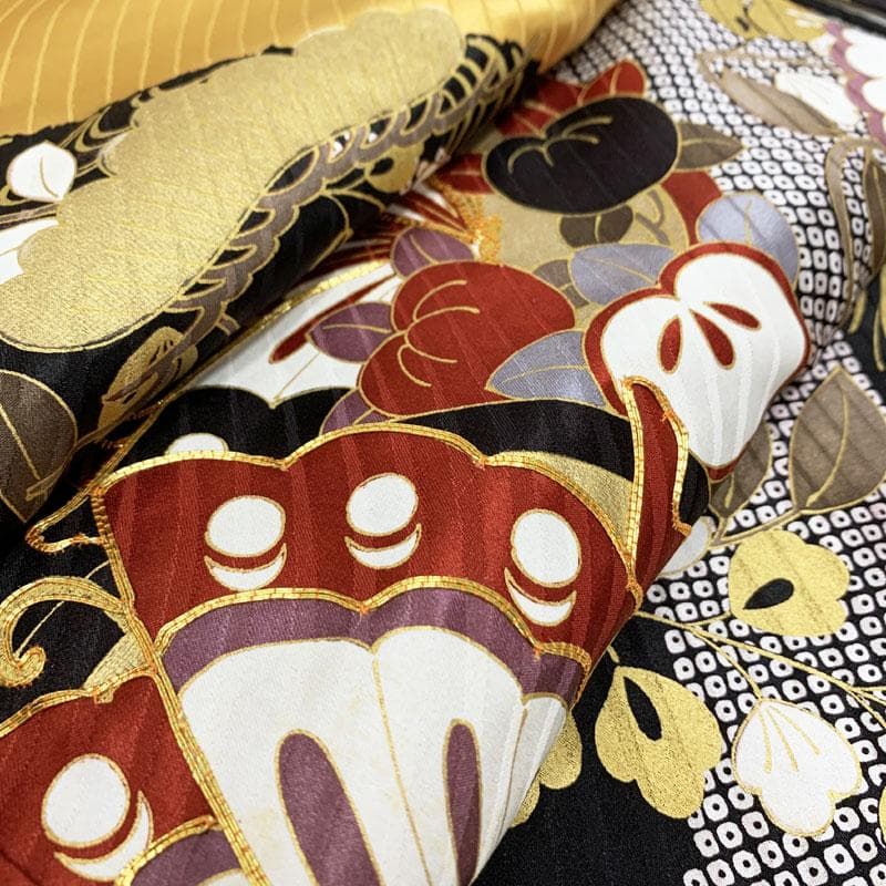 504z12,408y2,小物類,503uu5,レース半衿☆振袖 金駒刺繍