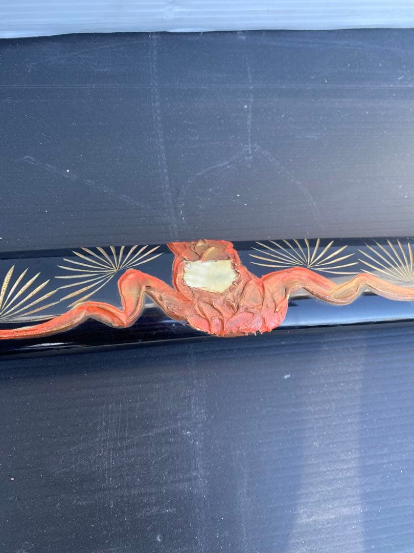 【鞘希少柄‼️】日本刀模造刀　大刀小刀台座セット