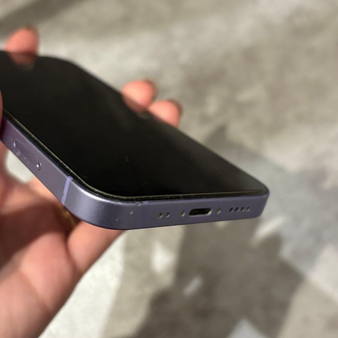 iPhone12mini・128GB・パープル・ケーブル付き