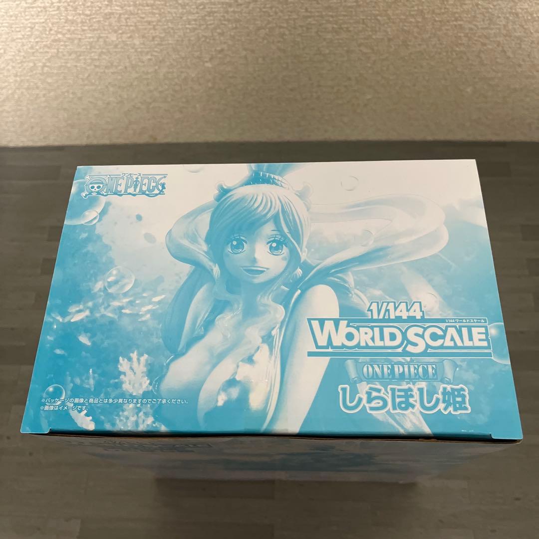 ワンピース1/144 WORLD SCALE しらほし姫 とメガロセット