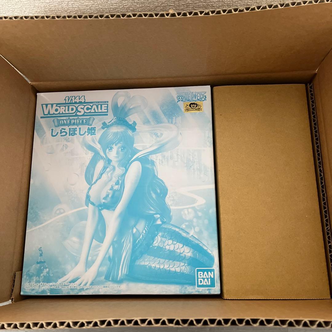 ワンピース1/144 WORLD SCALE しらほし姫 とメガロセット