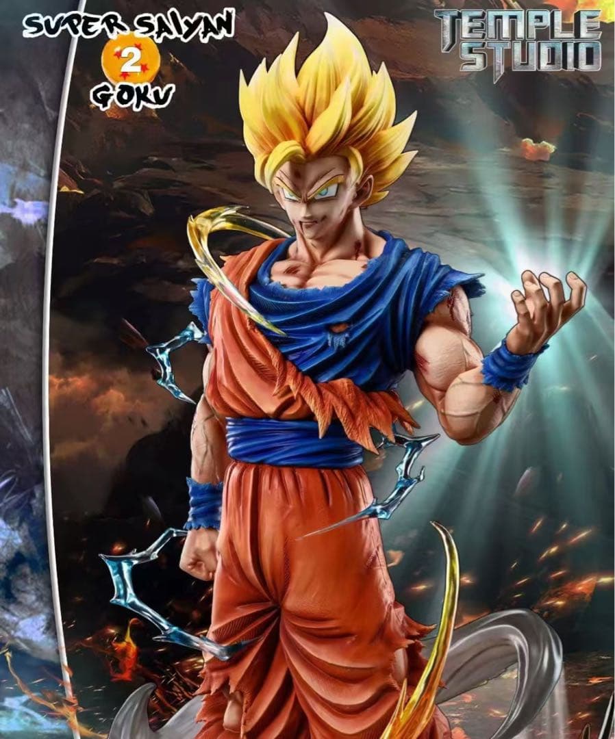 ドラゴンボール 孫悟空 ガレキ ガレージキット スタチューX②⑥⑨