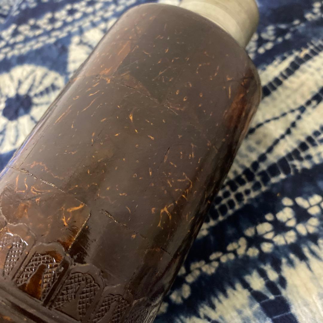 茶入　錫？茶壺