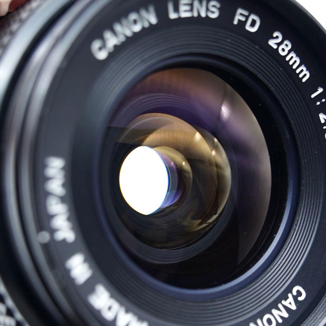【動作確認済み】広角レンズ Canon FD 28mm f2.8 S.C.