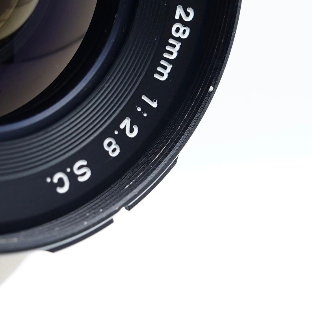 【動作確認済み】広角レンズ Canon FD 28mm f2.8 S.C.