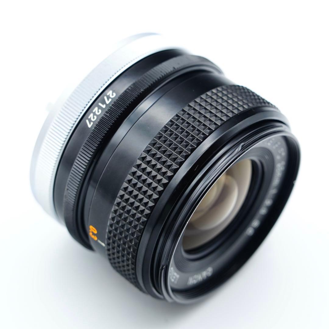 【動作確認済み】広角レンズ Canon FD 28mm f2.8 S.C.