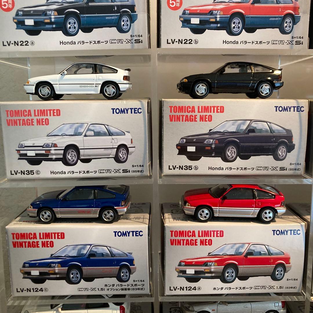 トミカリミテッドヴィンテージネオ　ホンダバラードスポーツCR-X 11台セット