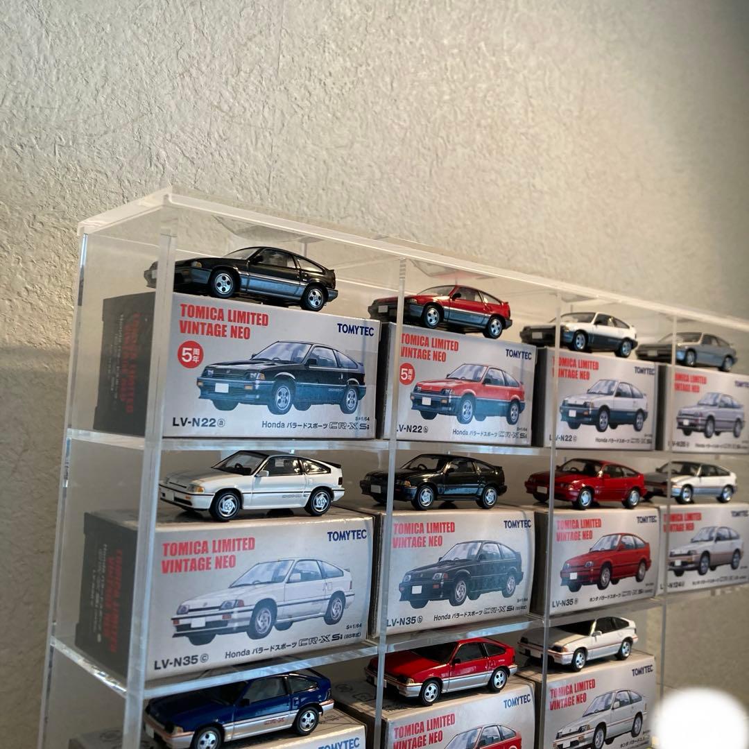 トミカリミテッドヴィンテージネオ　ホンダバラードスポーツCR-X 11台セット