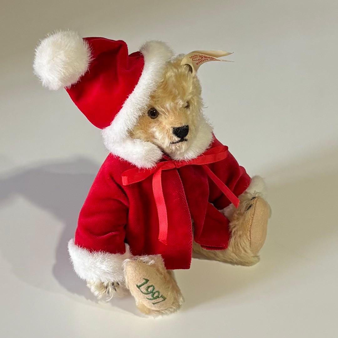 Steiffシュタイフ リトルサンタ ‘97 テディベア 【日本限定】