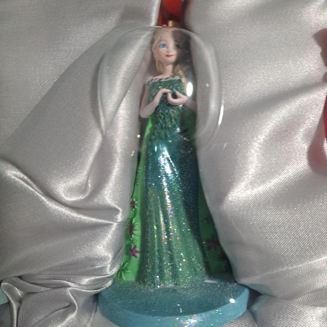 ディズニーストア　アナと雪の女王　オーナメント　セット　エルサ　スノーギース