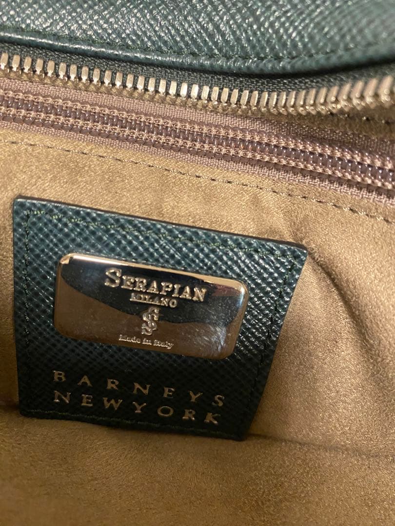 SERAPIAN セラピアン ダークグリーン バーニーズニューヨーク別注