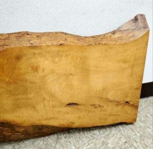 一枚板 天然木 脚付き花台 敷板 香炉台 茶道 華道 煎茶台 飾り台 床の間