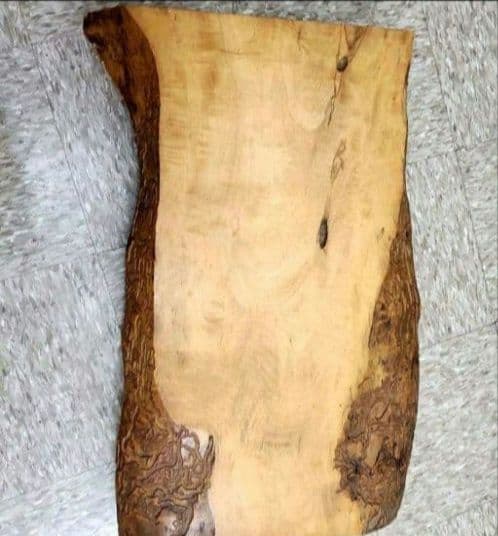 一枚板 天然木 脚付き花台 敷板 香炉台 茶道 華道 煎茶台 飾り台 床の間