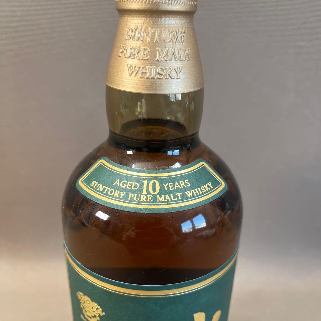 サントリー 山崎10年 ピュアモルトウイスキー　新品未開封品