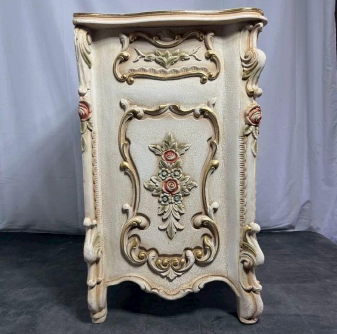 ロ*ズ様 ロココ調 チェスト 4段 洋タンス アンティーク調 家具