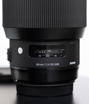 SIGMA ART 85mm F1.4　for Canon　未使用品