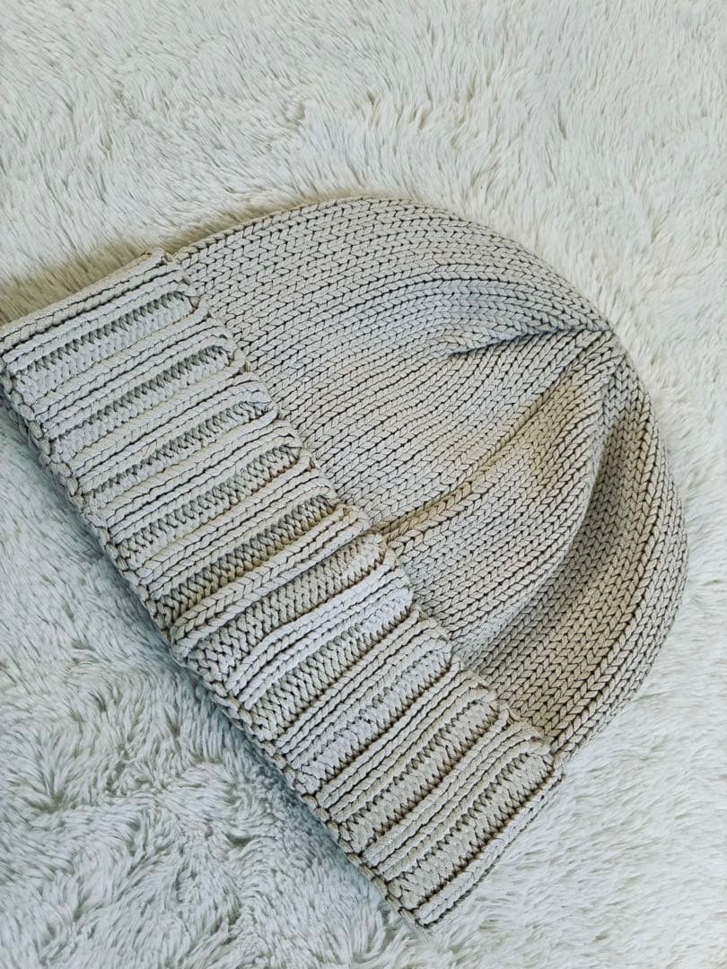 SUPREME ニット帽　ベージュ