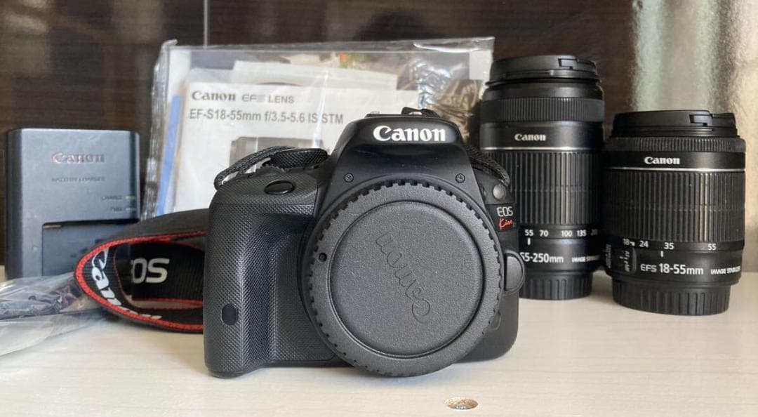 キヤノン EOS Kiss X7 ダブルズームキット　18-55 55-250