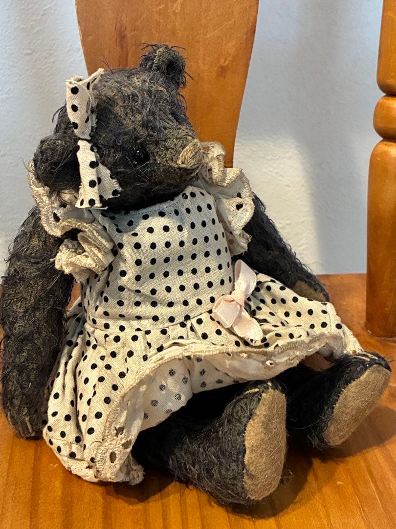 海外作家様　スーレイン　テディベア　水玉ドレス　可愛い