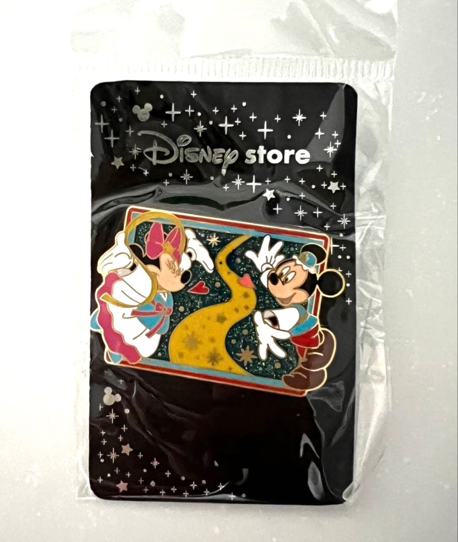 【新品】ディズニーストア限定 七夕　3個セット　ピンバッジ ピンズ