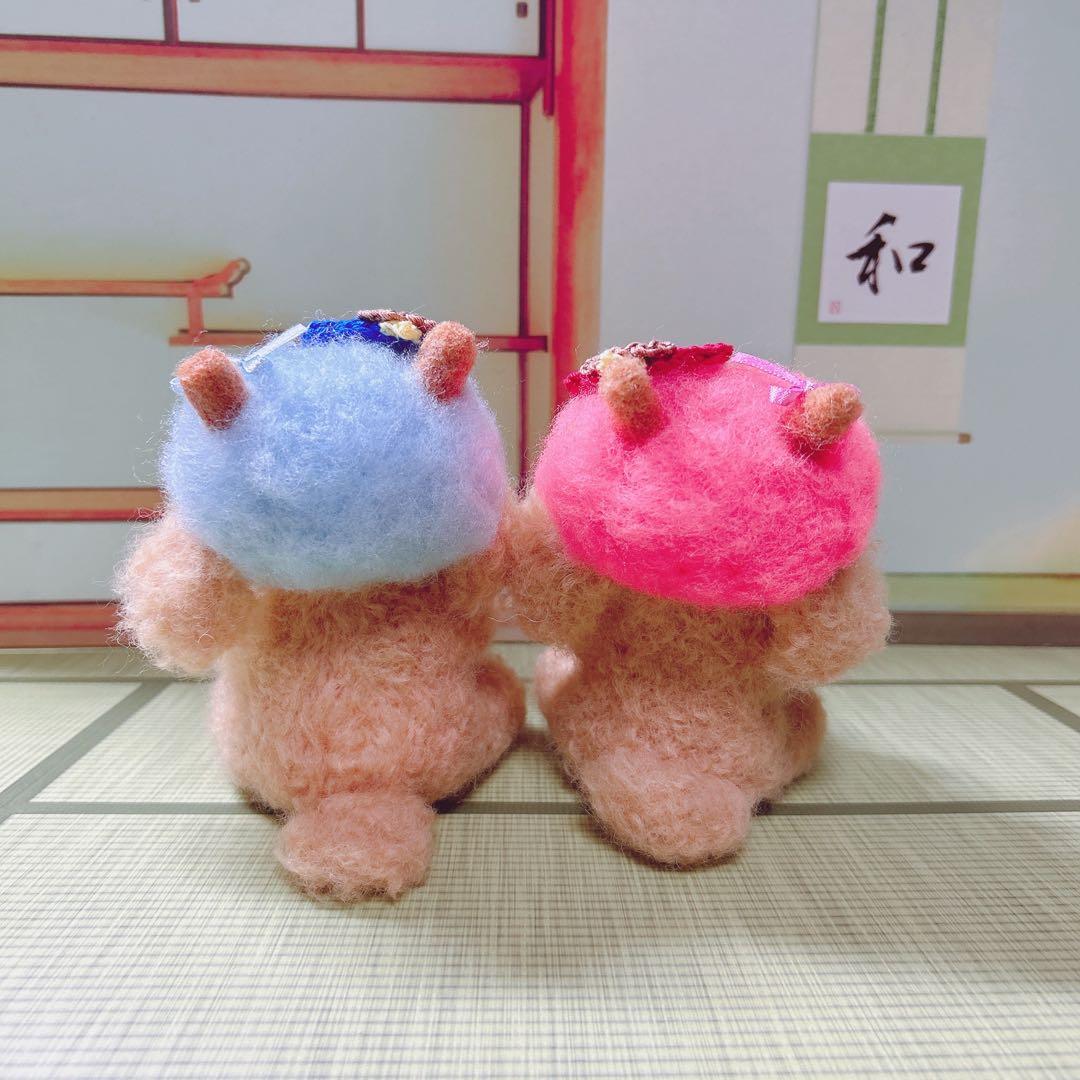 ワンちゃんのお雛様飾り