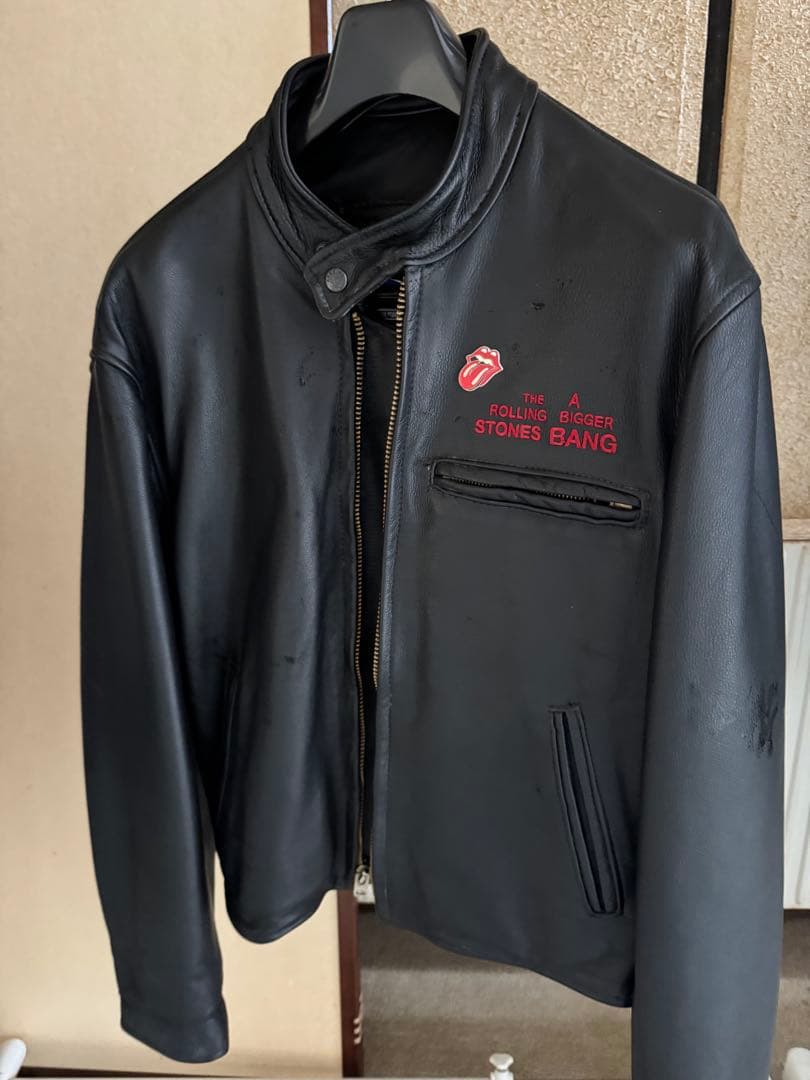 ローリングストーンズ A BIGGER BANG TOUR ライダースジャケット
