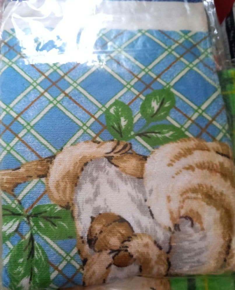 ★昭和レトロ★可愛いアニマルバスタオル★6種6点セット★オマケ付き♪