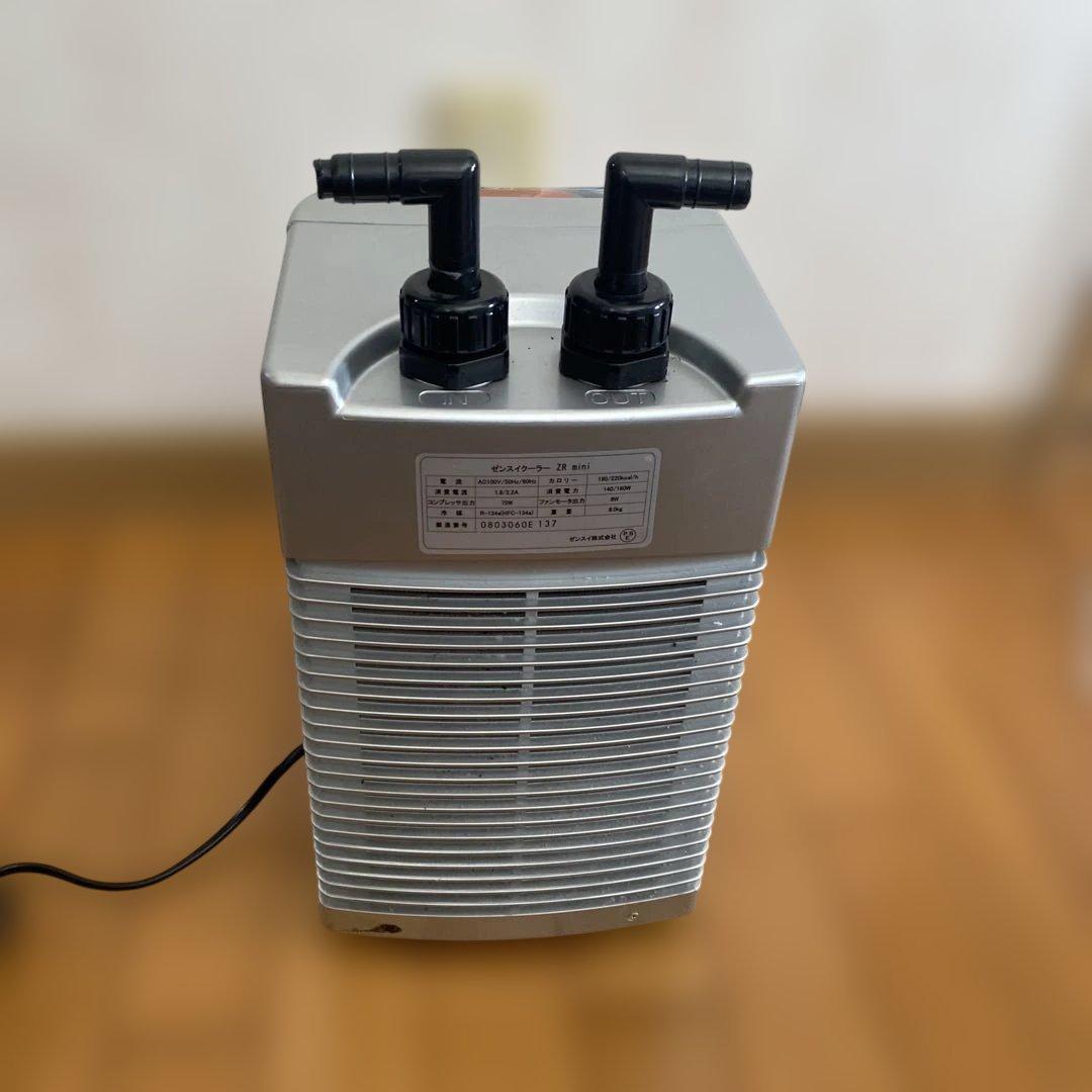 水槽用クーラーゼンスイＺＲmini ジャンク品