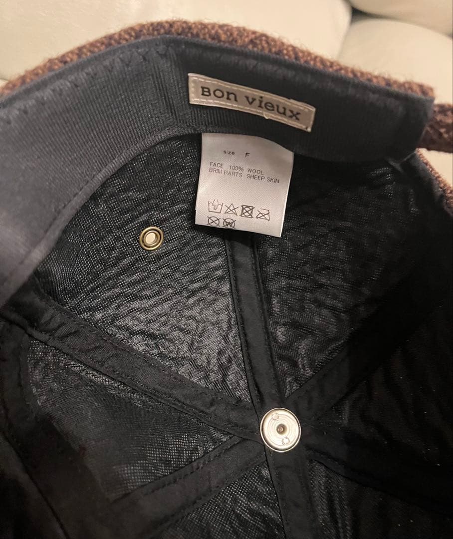 bonvieuxキャップ