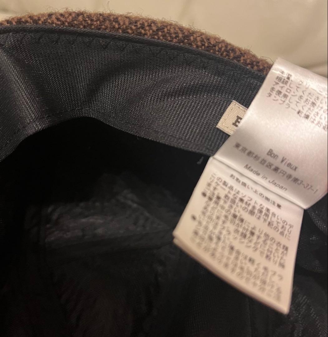 bonvieuxキャップ