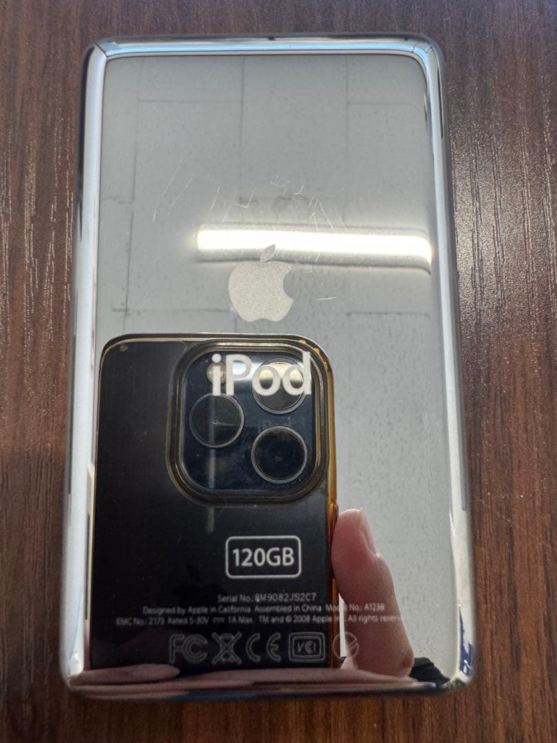 iPod Classic 120GB ブラック 付属品あり