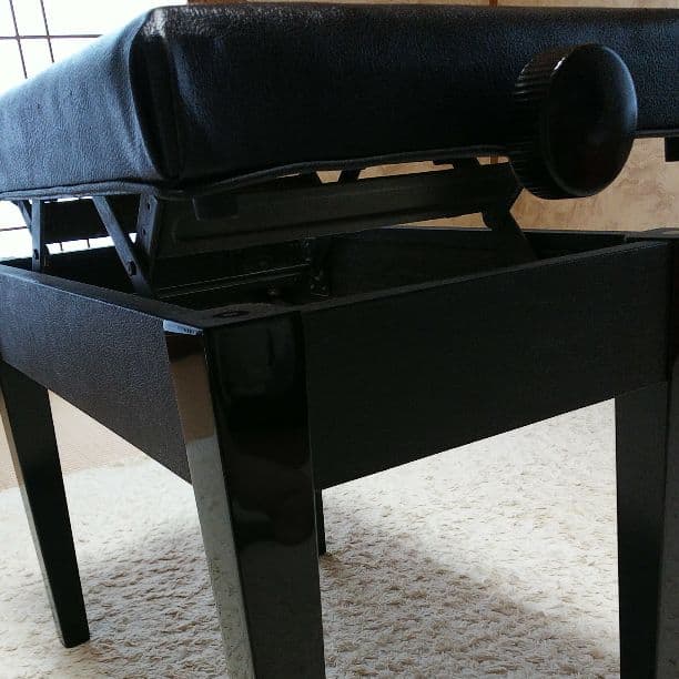 ピアノ イス (黒)