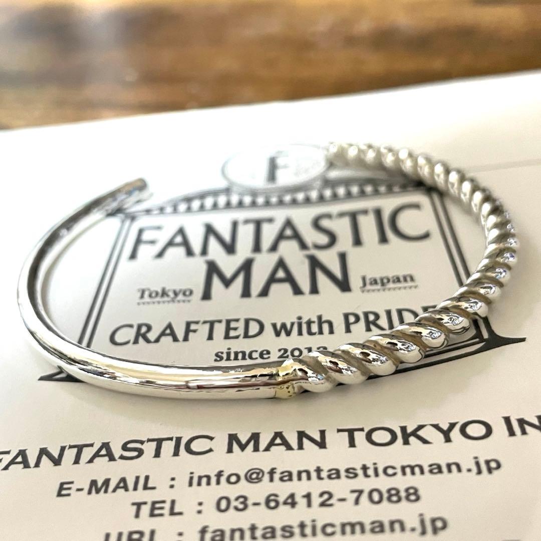 1014 極美品　メンズ　Fantastic man バングル　ブレスレット