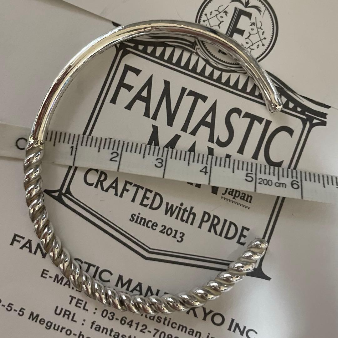1014 極美品　メンズ　Fantastic man バングル　ブレスレット