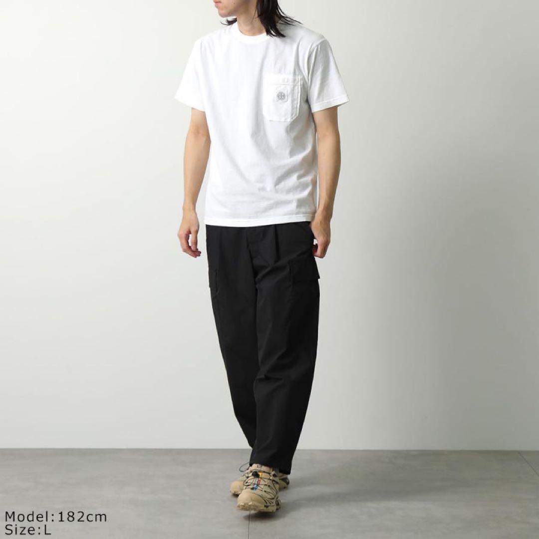 正規品 STONE  ストーンアイランド メンズ 半袖Tシャツ ロゴ