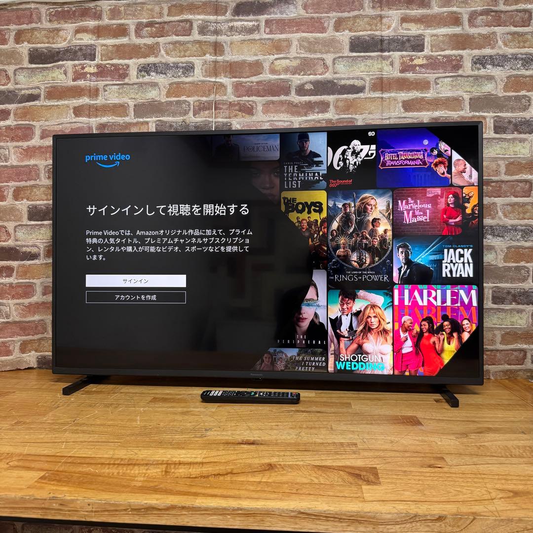 パナソニック 50V型 4K 液晶テレビ VIERA TH-50JX750
