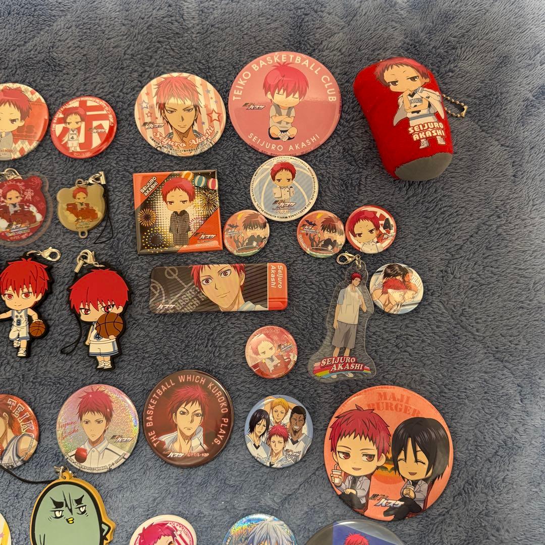 黒子のバスケ　缶バッチ等セット