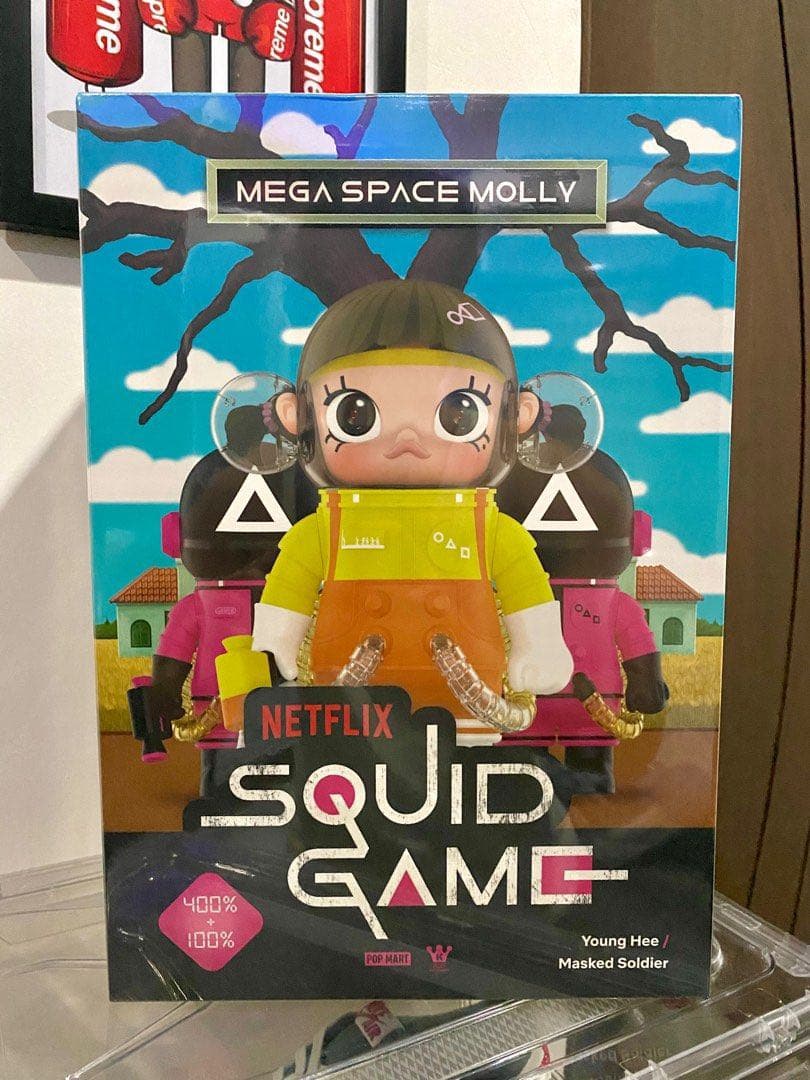 特撮 MEGA SPACE MOLLY 400%+100% Squid Game