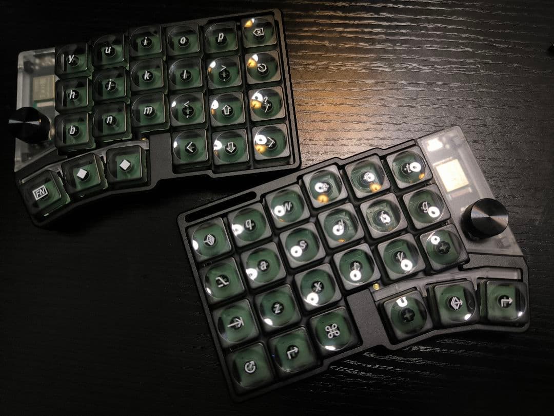 Cornix LP Black キーキャップ3種セット