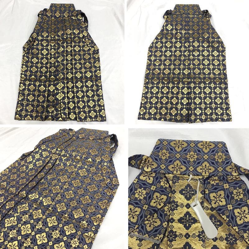 410ab36■七五三 五歳 着物&羽織&袴&角帯 色紋付 一つ紋■状態良好