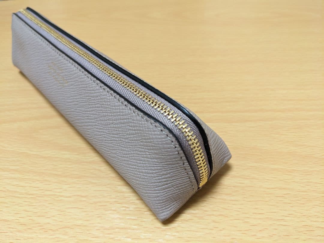 【中古】スマイソン SMYTHSON ペンケース トープ