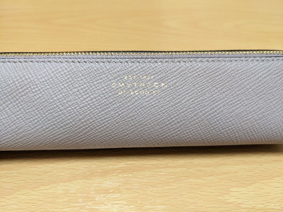 【中古】スマイソン SMYTHSON ペンケース トープ
