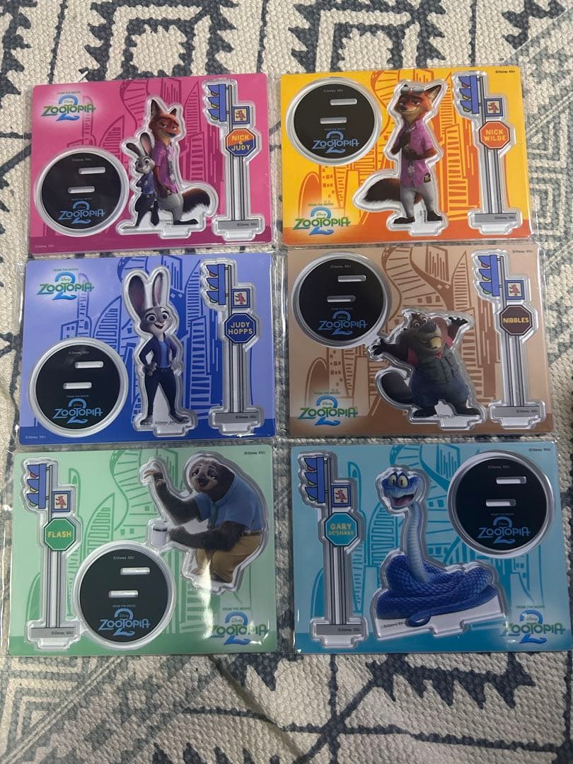 と*い様 Happyくじ『ズートピア2』　全種フルコンプリート