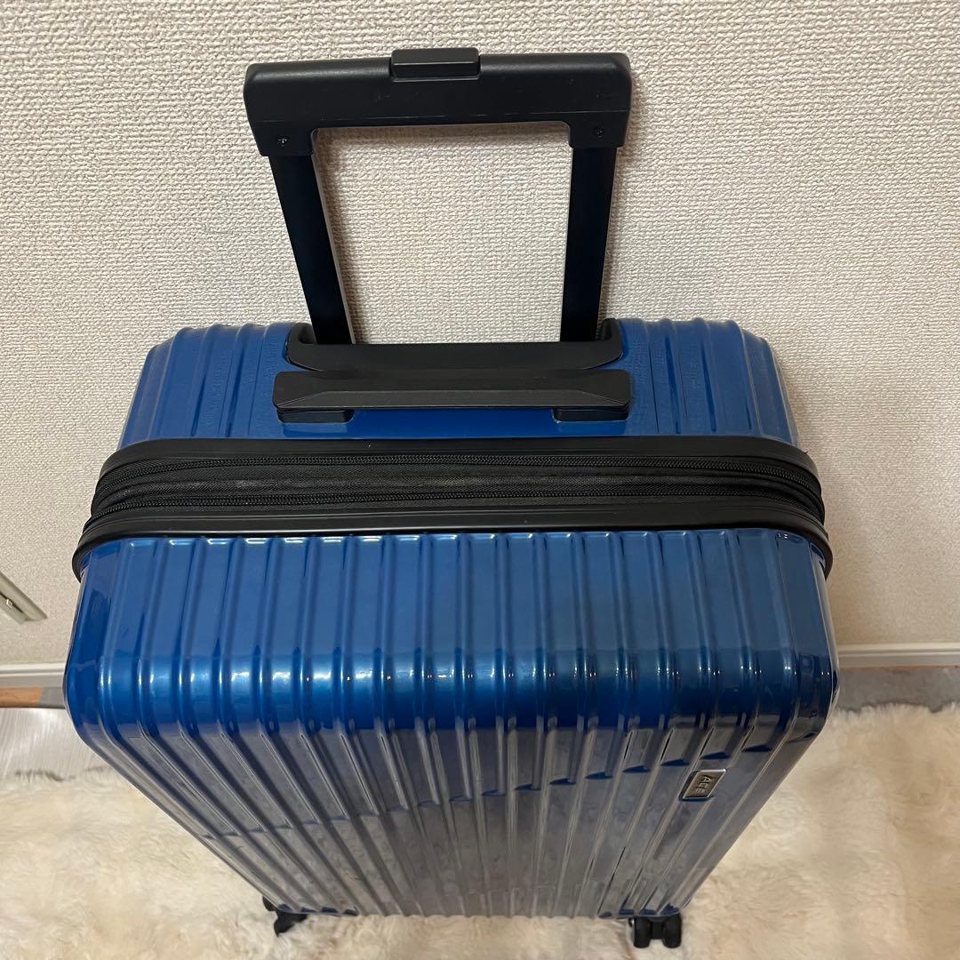 送料無料 ACE クレスタ スーツケース　容量　64〜70ℓ エキスパンド