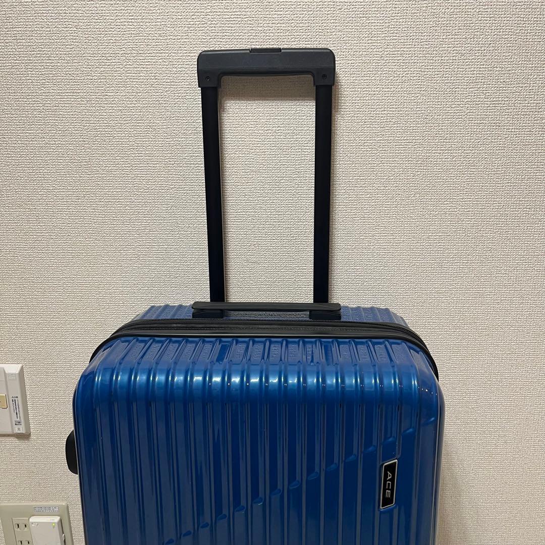 送料無料 ACE クレスタ スーツケース　容量　64〜70ℓ エキスパンド