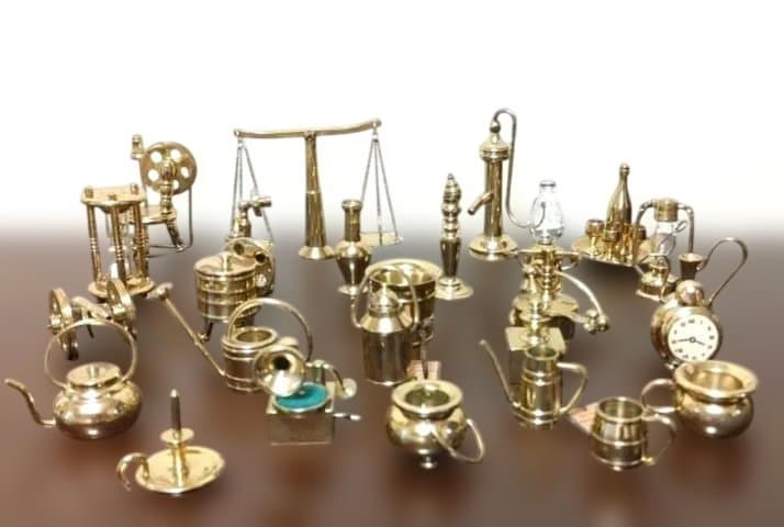 ★ Art 真鍮製品 アンティーク ミニチュア26点セット年末セール