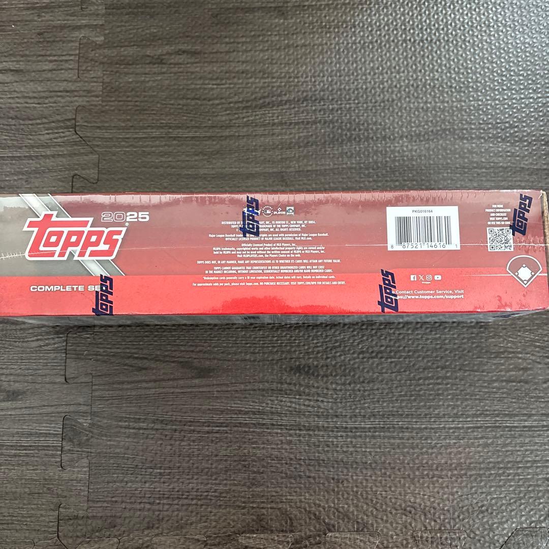 2025年 Topps 野球コンプリートホビーファクトリーセットボックス
