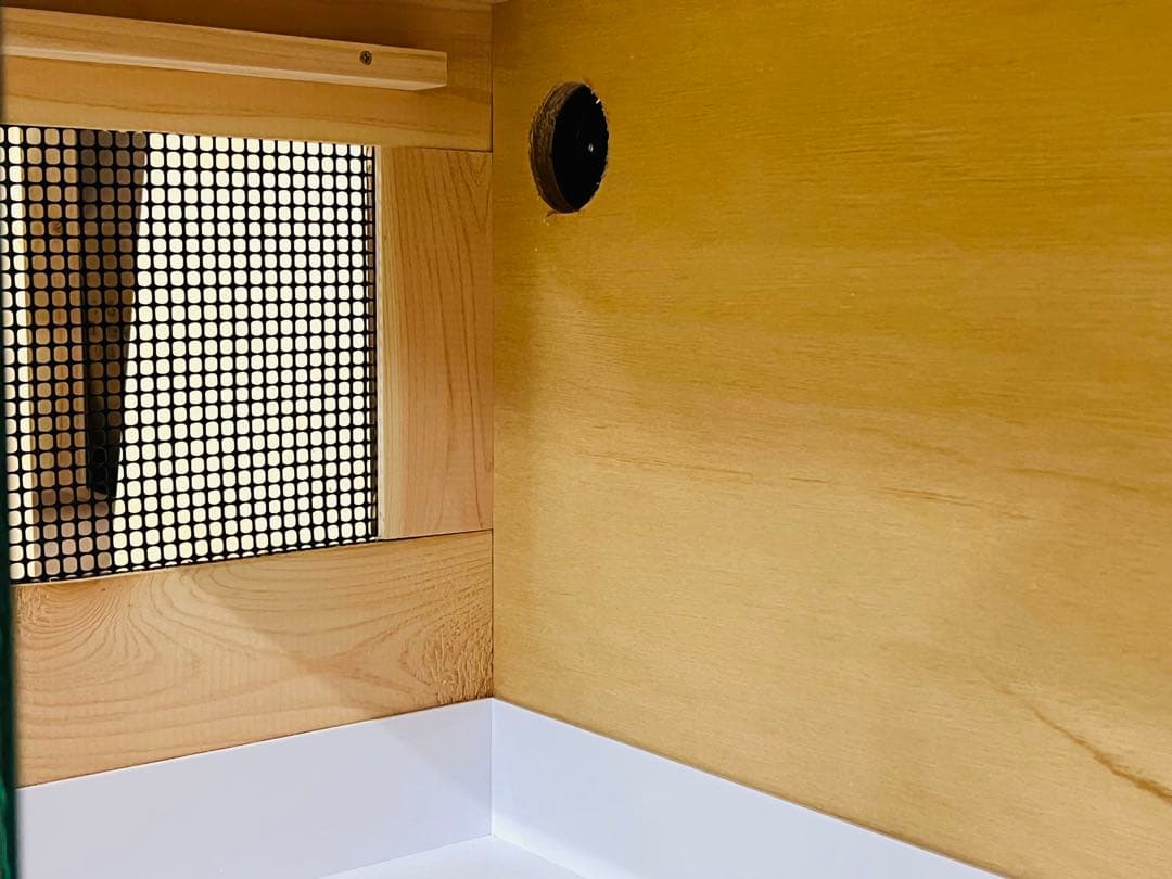 RepBox 木製ケージ　900×450×450　小動物、爬虫類用　ウォルナット