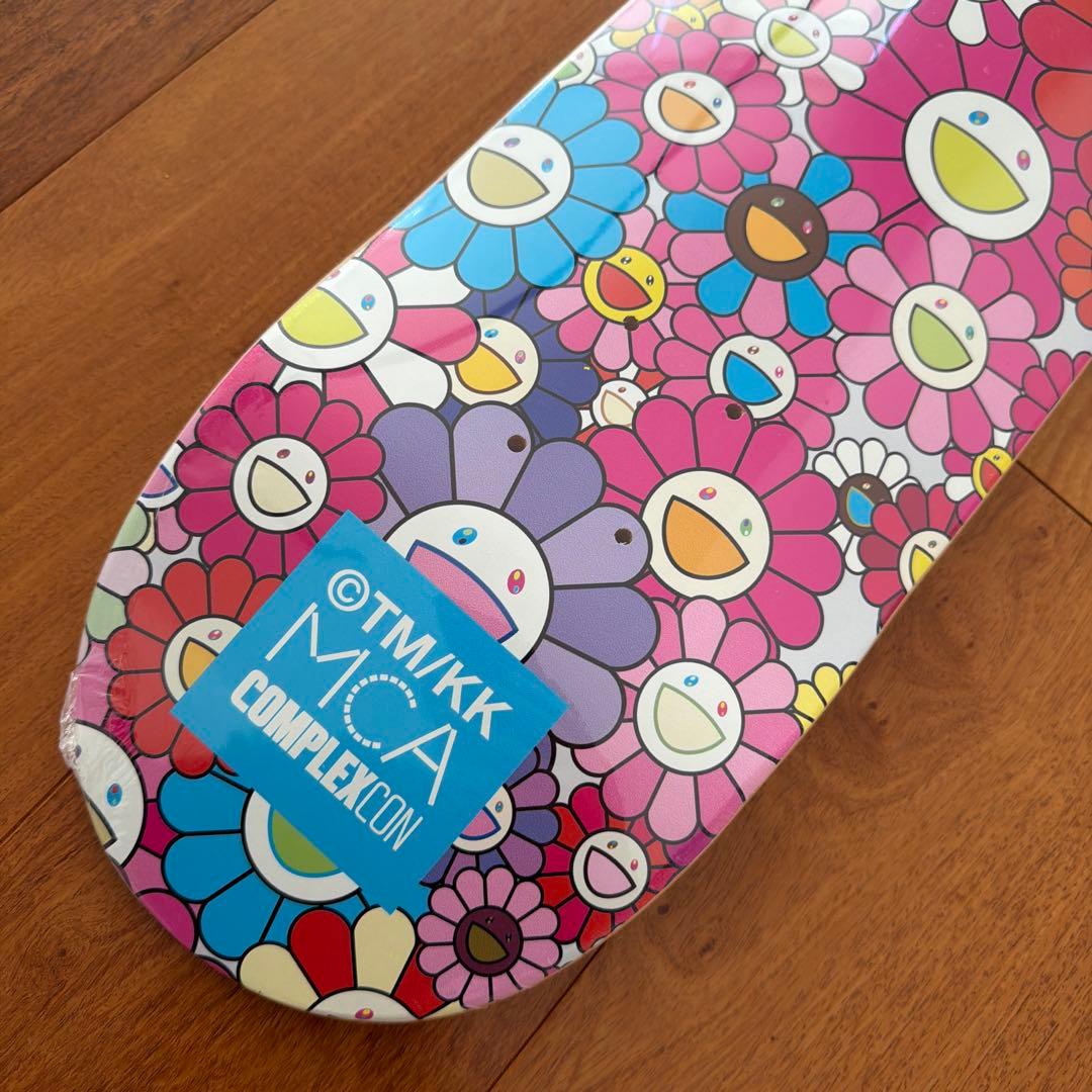 村上隆 Multi Flower 8.0 Skate Deck/Red